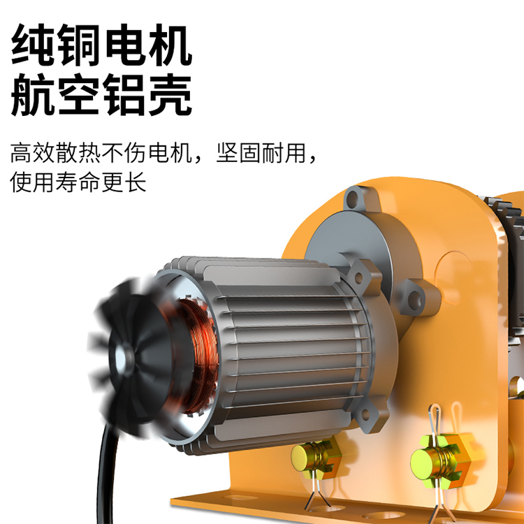 微型電動(dòng)葫蘆220v家用小吊機